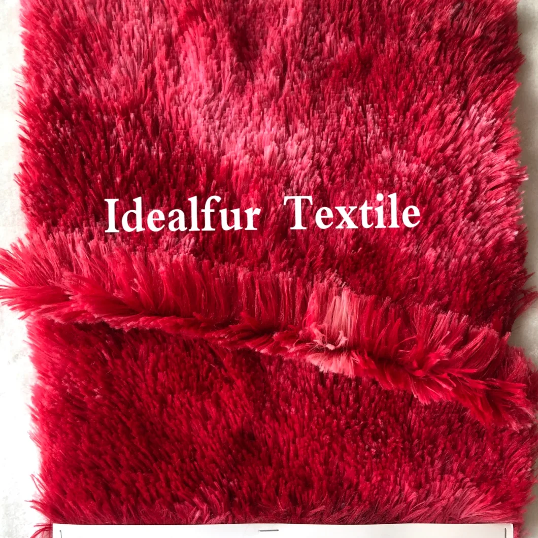 Soft Long Pile PV Plush Fur/Imitation Fur