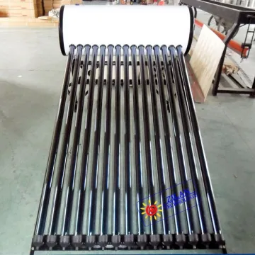 Heat pipe solar water heater