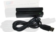 USB Magnetic Stripe Card Reader with 3 tracks
