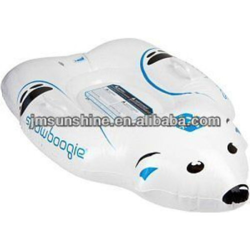 Vente chaude Animal Double sièges Swed de neige gonflable