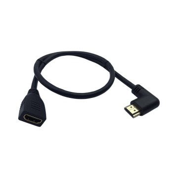 High Speed HDMI Right Angle Male to HDMI Cable