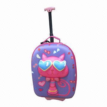 3D EVA Children's Trolley Case, New Developed Items