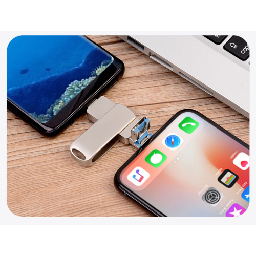 best type c usb flash drive 3 IN 1 USB Flash Drive For Iphone Supplier