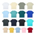 100%Pure Cotton Soft casual blank Custom T Shirt