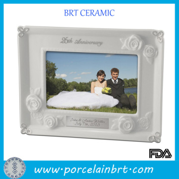 The Wedding Celebrating Ceramic Photo Frame