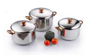 Stainless Steel Cookware Pot Set Soup Pot