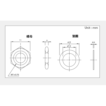 Potenziometro rotativo serie Rk163