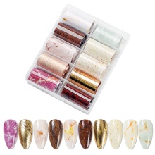 3D Foil Starry Sky Nail Transfer Decals & Wraps