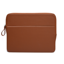 Outdoor -Arbeit tragbare Lederschutz -Laptop -Tablet -Tasche