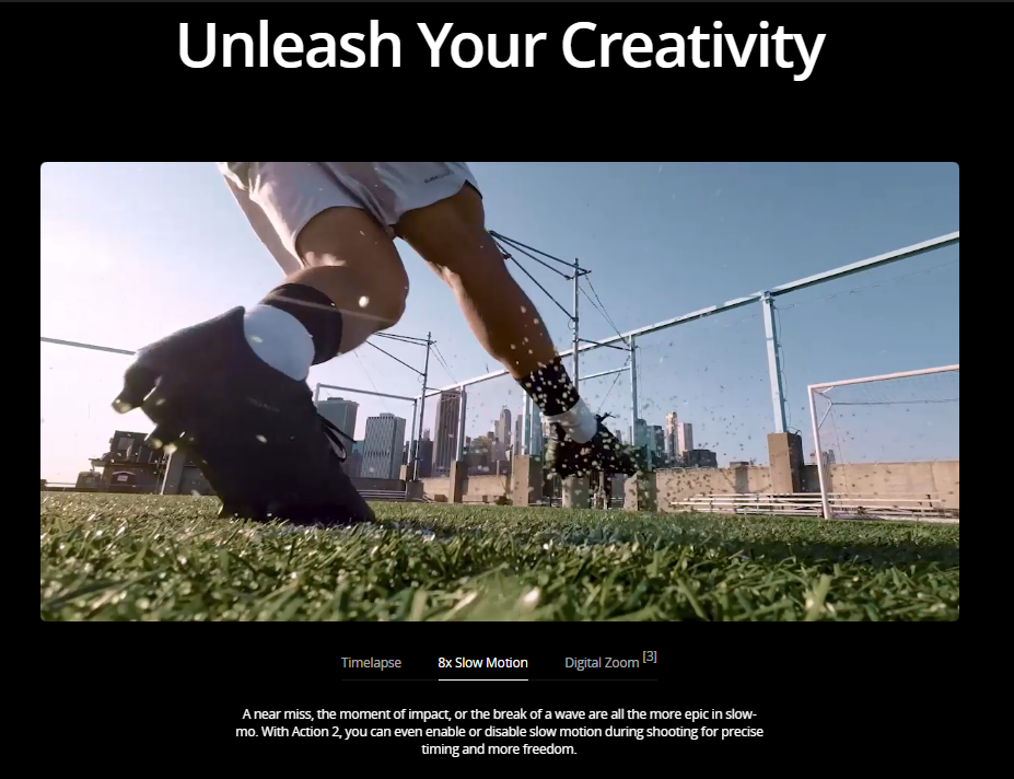DJI New Action Camera DJI Action 2 Power Combo