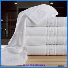 100% cotton white 100% cotton material hotel towel plain jacquard