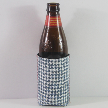 Fashion Gingham Neoprene Beer Can Coolers