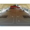 Piso de basquete oficial de ilio fiba 3x3