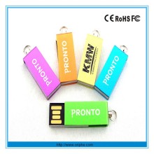 8GB metal mini usb pen drive waterproof