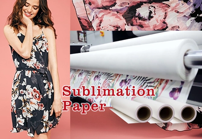 Classic 100GSM Sublimation Transfer Paper for Digital Printing
