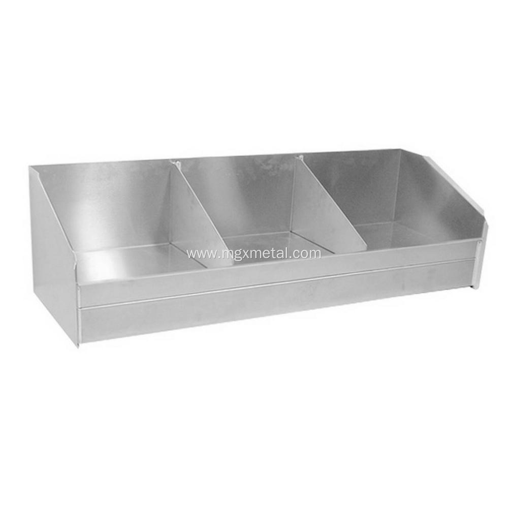 High Quality Aluminum 3 Bay Helmet Shelf