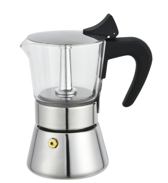 glass coffee pot with built in filter