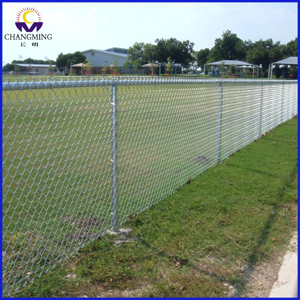 China 6ft Galvanized Chain Link Fence Panels High Quality 6ft