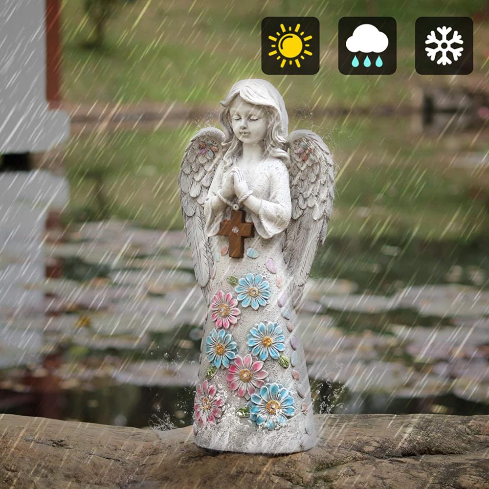 Angel Garden Figurine Outdoor Garden Staty