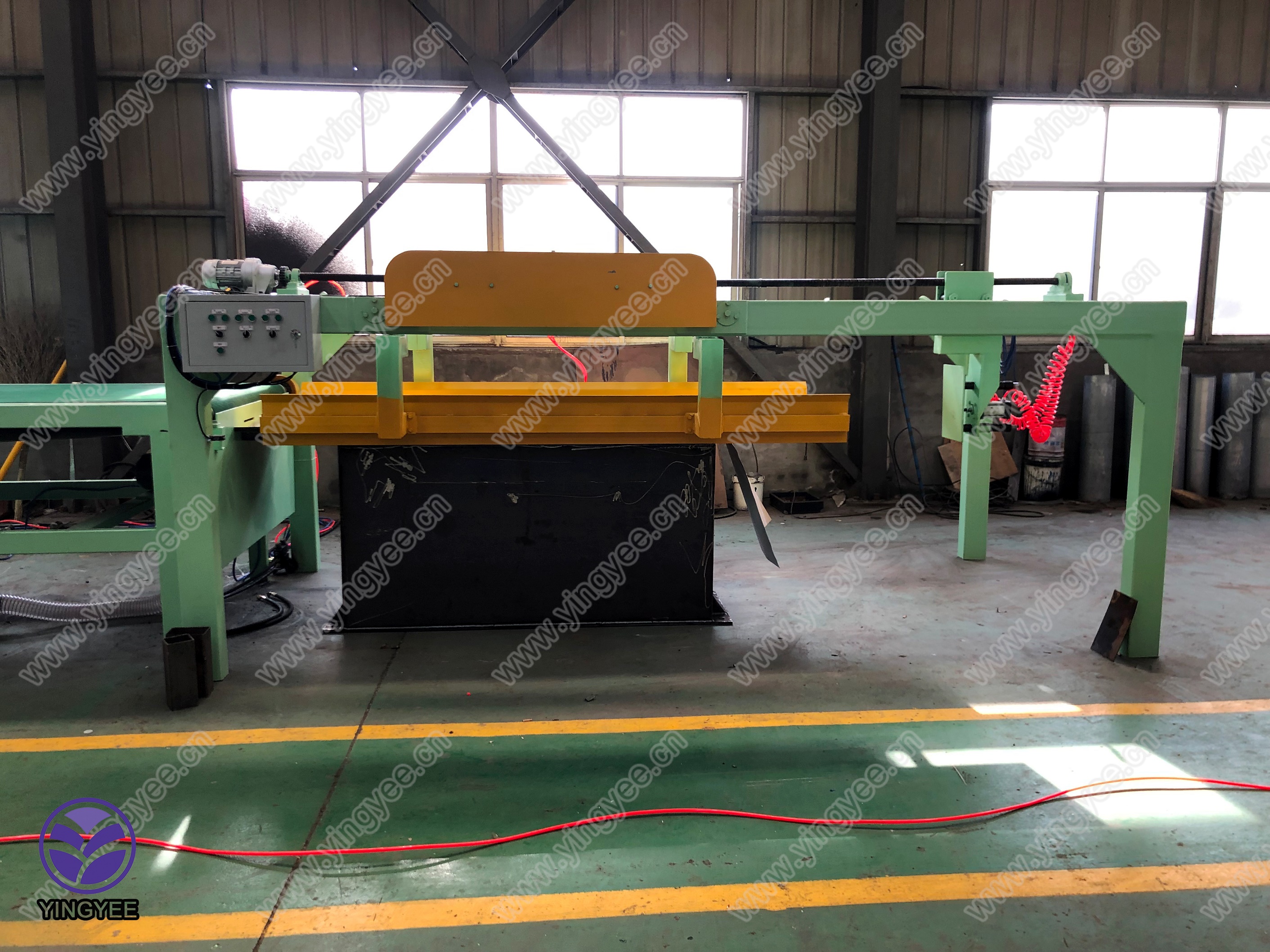 CTL plate sheet leveling and straightening line