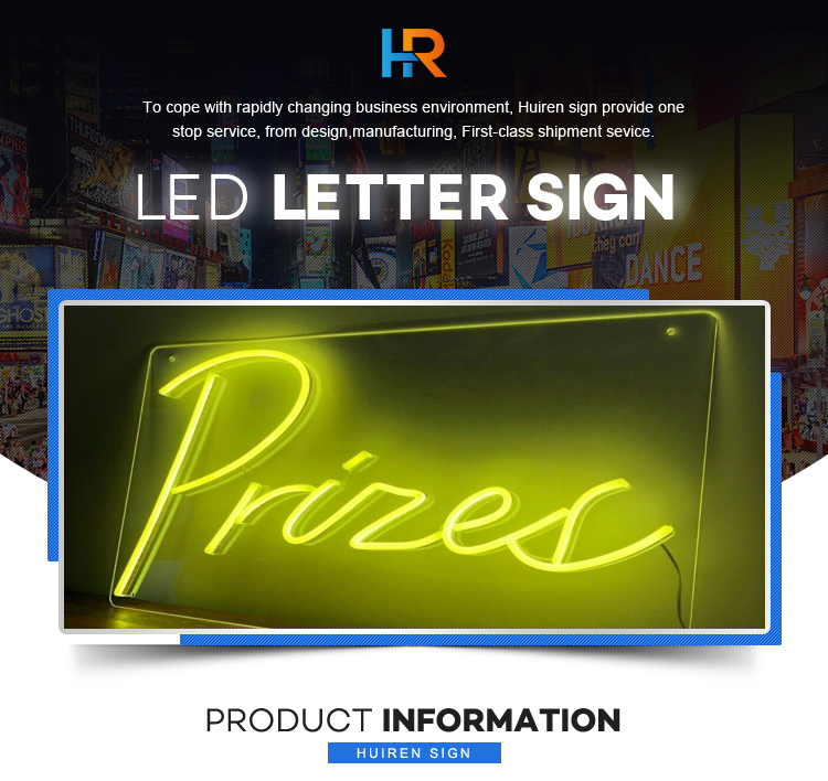 Waterproof advertising custom flexible 3d led lighting neon logo signs