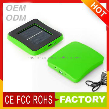 Portable Solar Mobile Charger With Customized Battery Window Charger