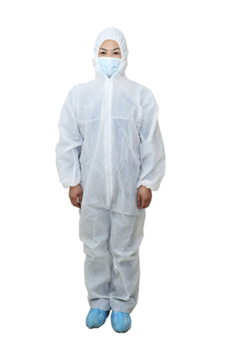 Non Woven Coverall with Waterproof, Dustproof and Anti-Static for Working Place