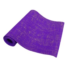 Eco-Friendly Non-Slip Jute Yoga Mats with Carrying Strap