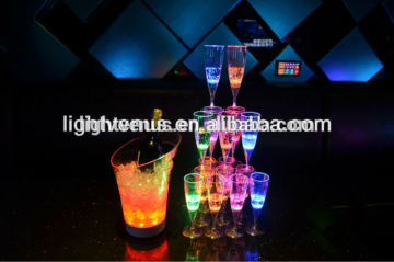 Liquid active glowing color change flash mug cup tumber for bar and party
