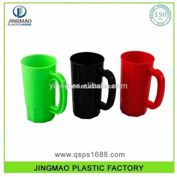 400ML Colorful PP Plastic Beer Mug