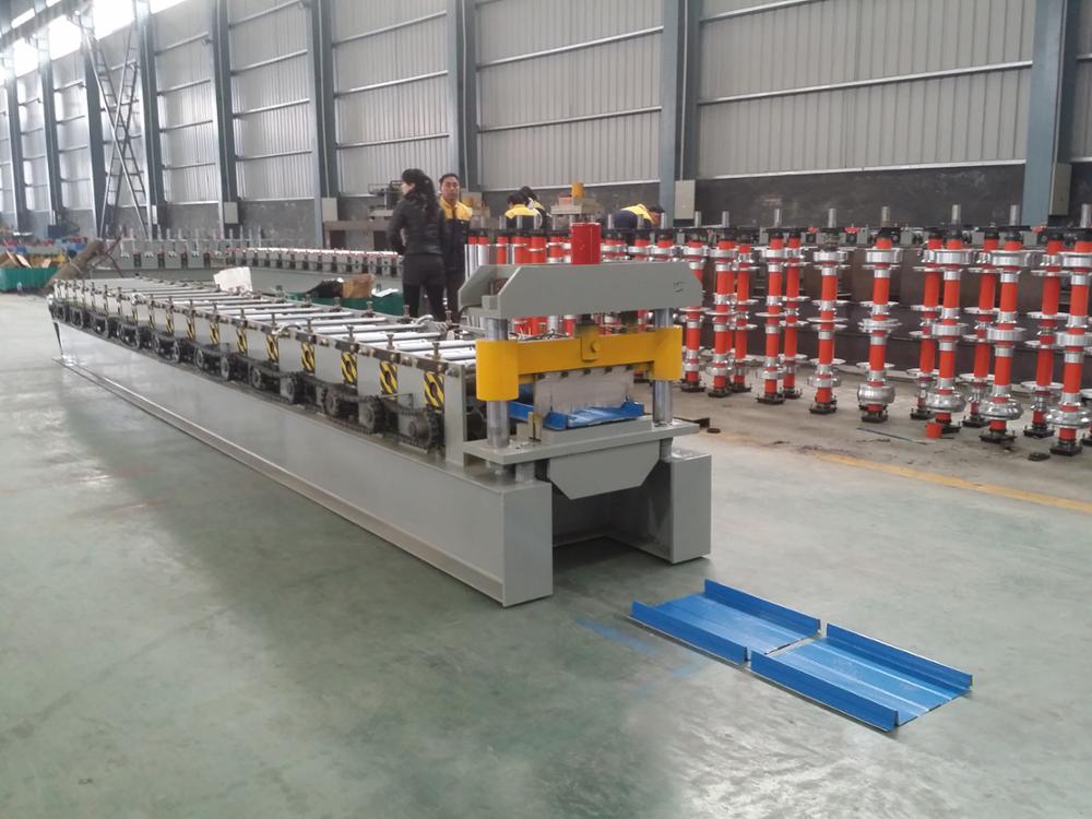 Metal Sheet Standing Seam Roof Manufacturing Roll Forming Machine