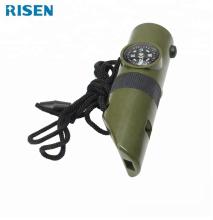 Survival Gear Outdoor Sports multifunction Whistle Compass