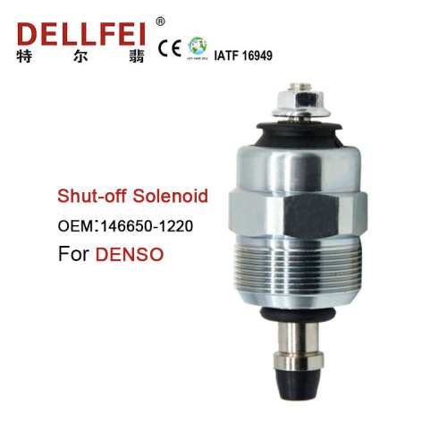 Bottom price 12V Shut-off solenoid 146650-1220 For DENSO
