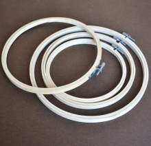 Custom Smooth Bamboo Embroidery Hoop - Bamboo Material for Cross Stitch