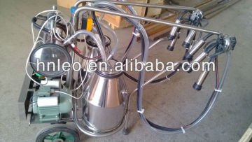 Gasoline portable milking machine