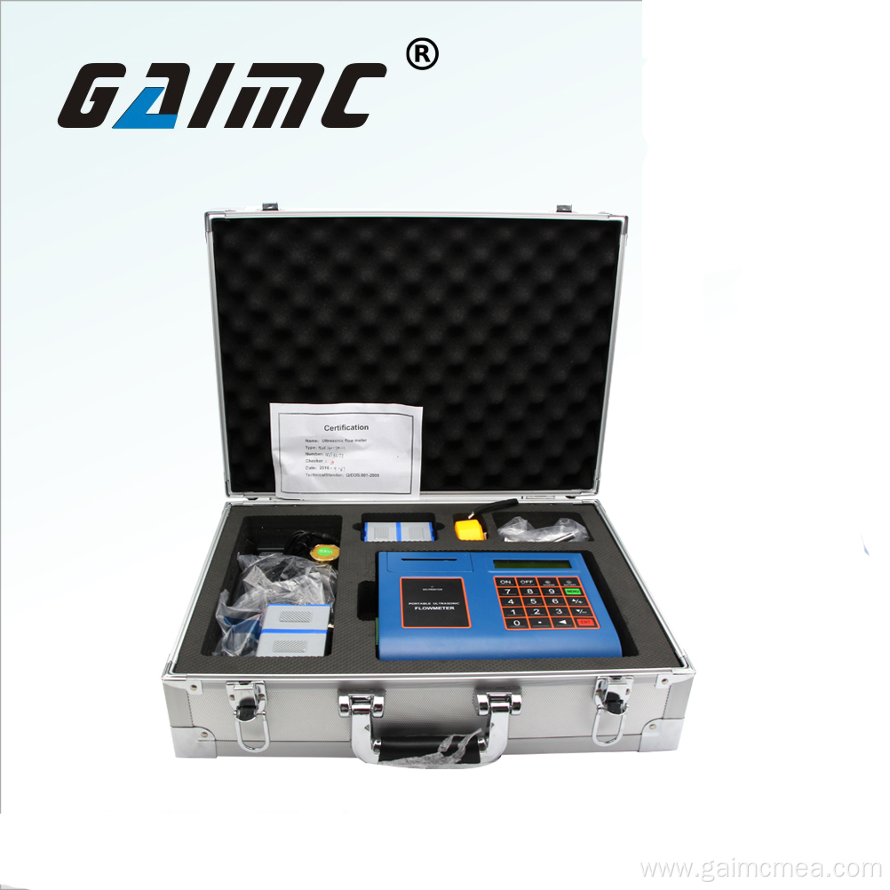 clamp RS485 battery powered Ultrasonic Flow meter