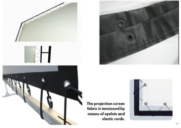 Eyelets Screen, Projection Screen with Eyelets