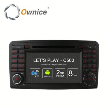 Ownice Android 6.0 touch screen Stereo multifunction car DVD for Mercedes Benz ML-W164 with dvd wifi bluetooth GPS rds