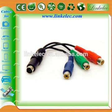 Popular AV cable good quality db9 to rca cable