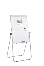 Double Sided Whiteboard 360 Degrees Rotated Flipchart Easel