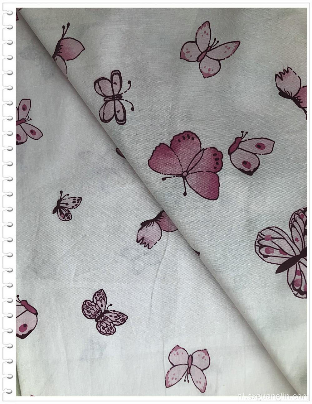 Katoen Poplin Spandex Fabric voor Layds