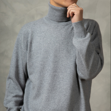 Mens wool cashmere sweater design