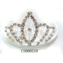Rhinestone Cup Chain Crown