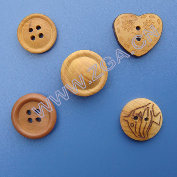 Wooden Button,natural button with good shape