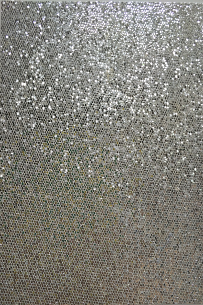 El lustre del laser de los cequis del brillo de la manera abotona el casquillo Fashion glitter sequins laser shoe bags cap pleather