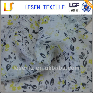 Lesen Textile chiffon jacquard fabric,50D*50D 100% polyester