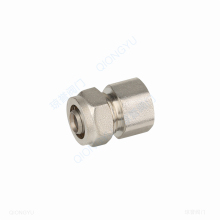 Brass Compression Straight Fitting Stop End Pipe Fittings for Faucet Valve