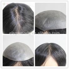 Elegant-wig wholesale virgin human hair women toupee, cheap skin hair toupee good looking
