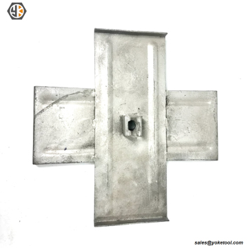 Cross Plate Earth Anchor | Drilled Hole Guy Anchor | Yokelink