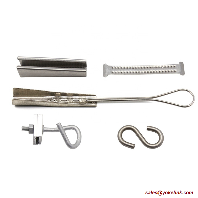 1-2 pár rozsdamentes acél csepphuzal kábelbilincs